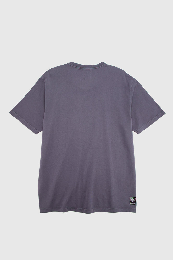 Polera Bat Parche Orgánica Azul Puma Hombre