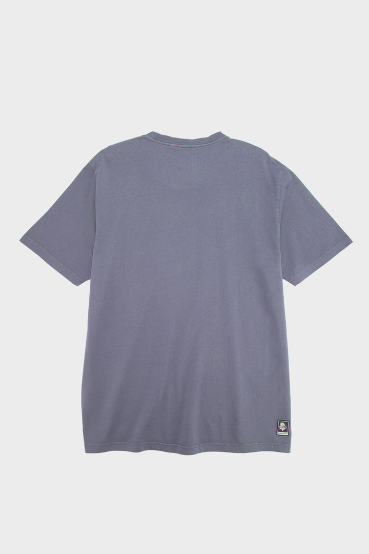 Polera Bat Parche Orgánica Azul Puma Hombre