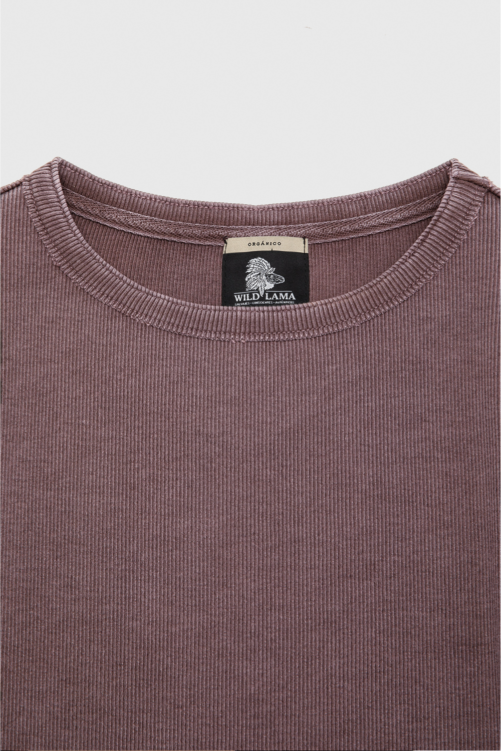 Polera Bimba Orgánica Morada Mujer