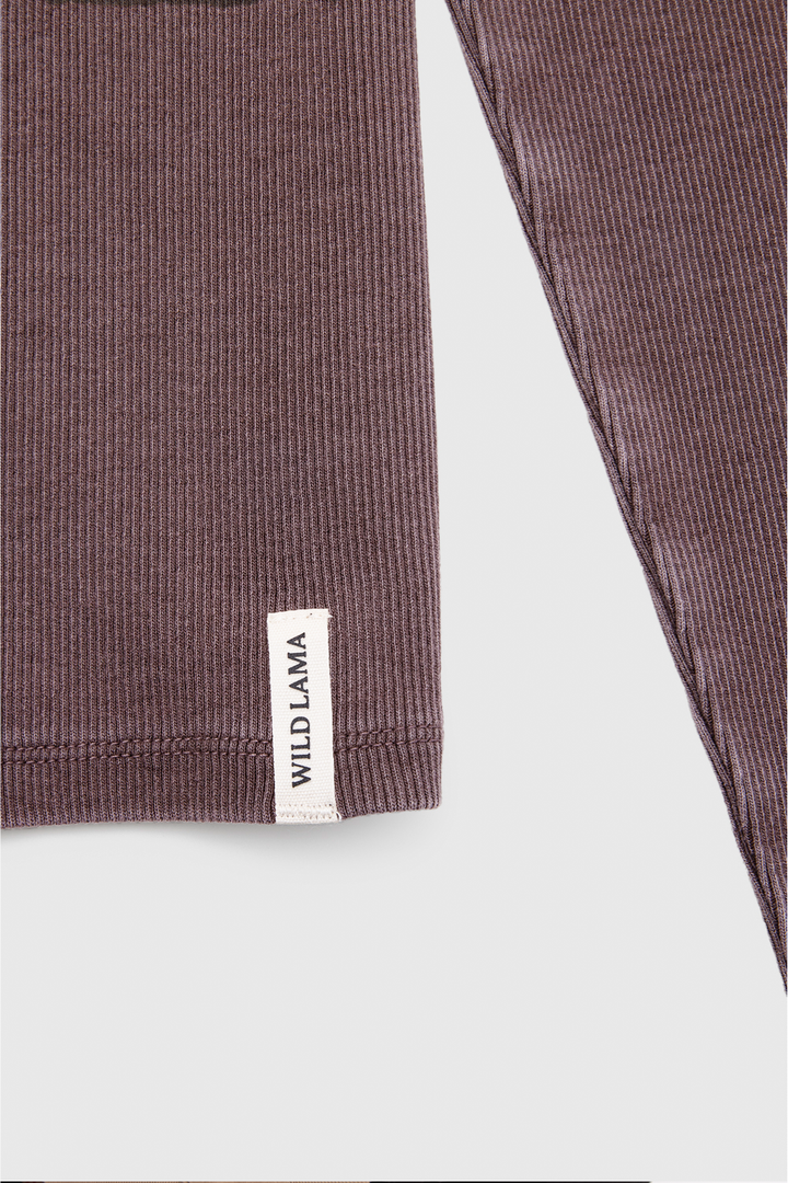 Polera Bimba Orgánica Morada Mujer