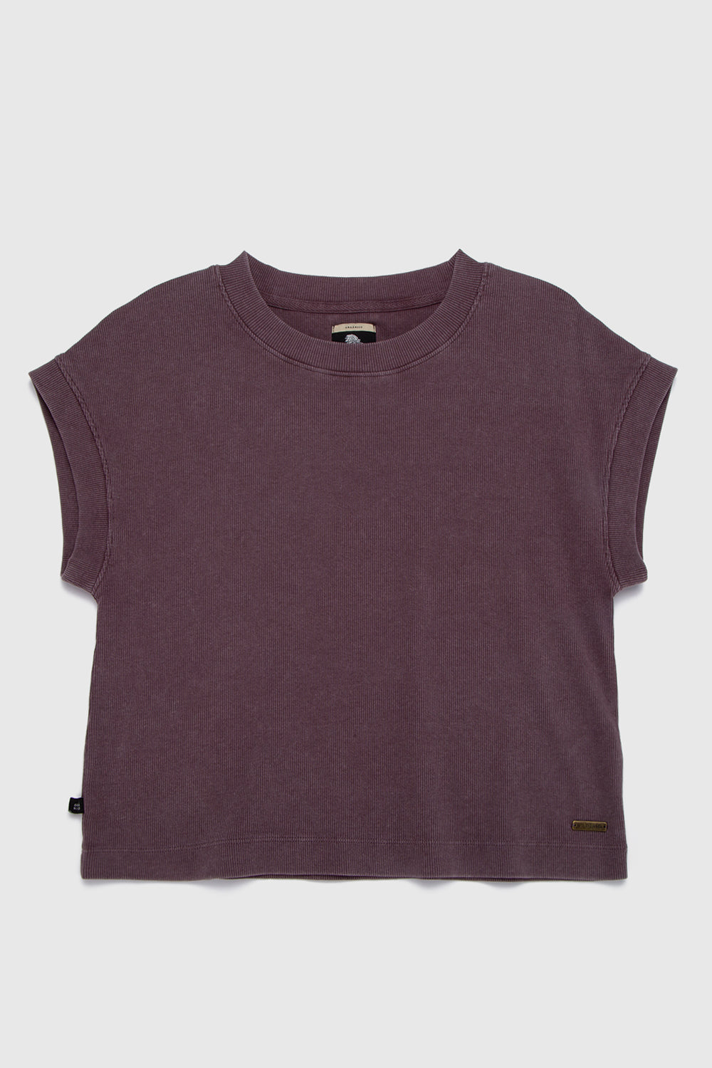 Polera Elis Orgánica Morada Mujer