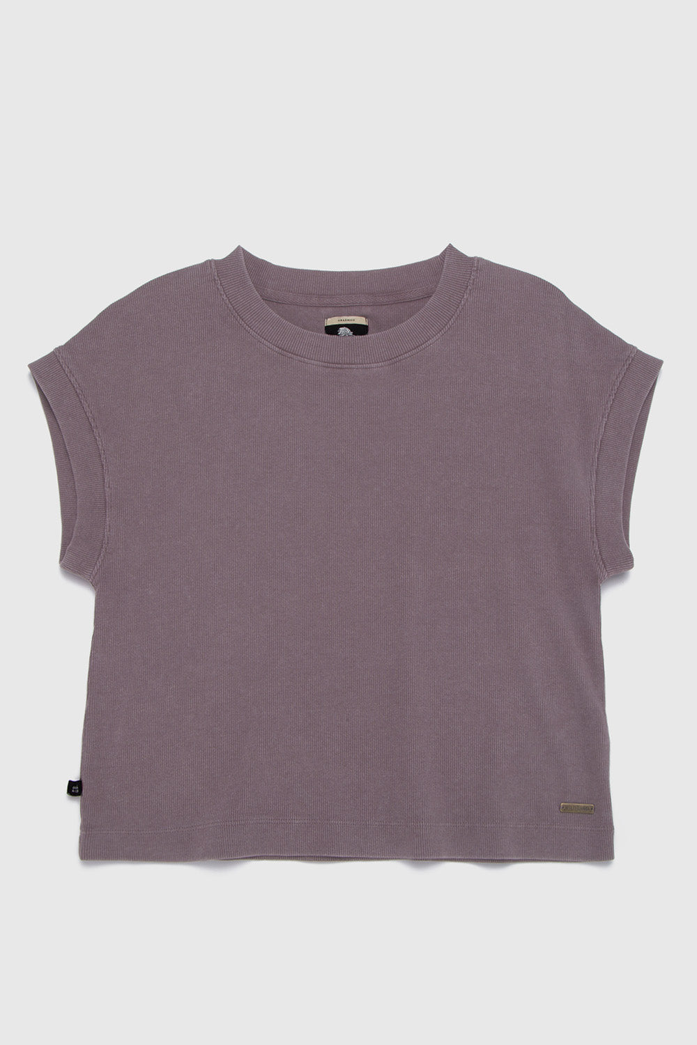 Polera Elis Orgánica Morada Mujer