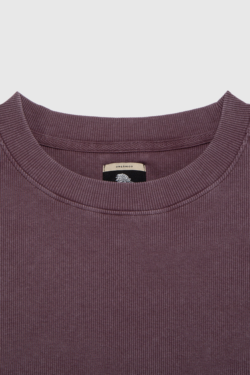 Polera Elis Orgánica Morada Mujer