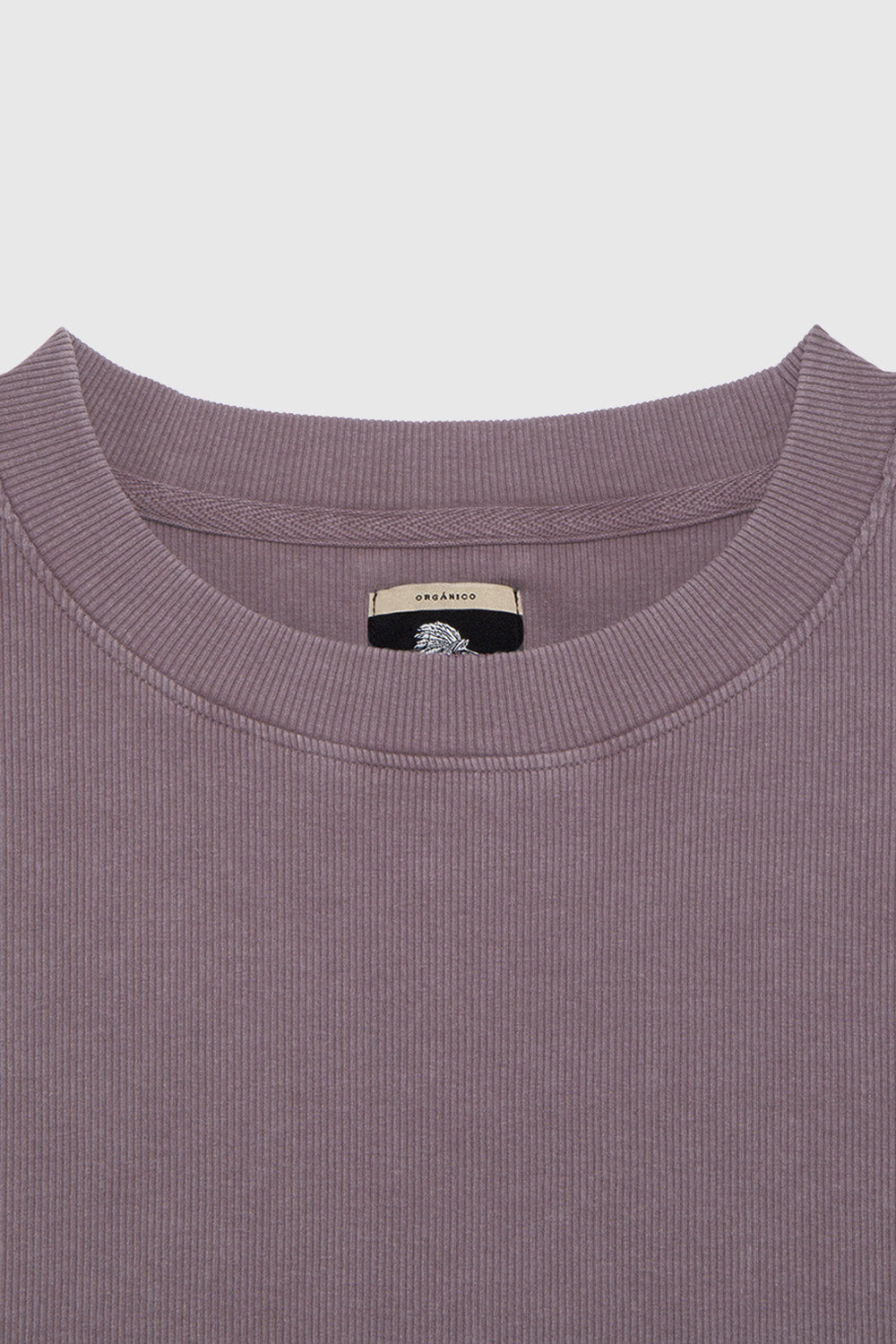 Polera Elis Orgánica Morada Mujer