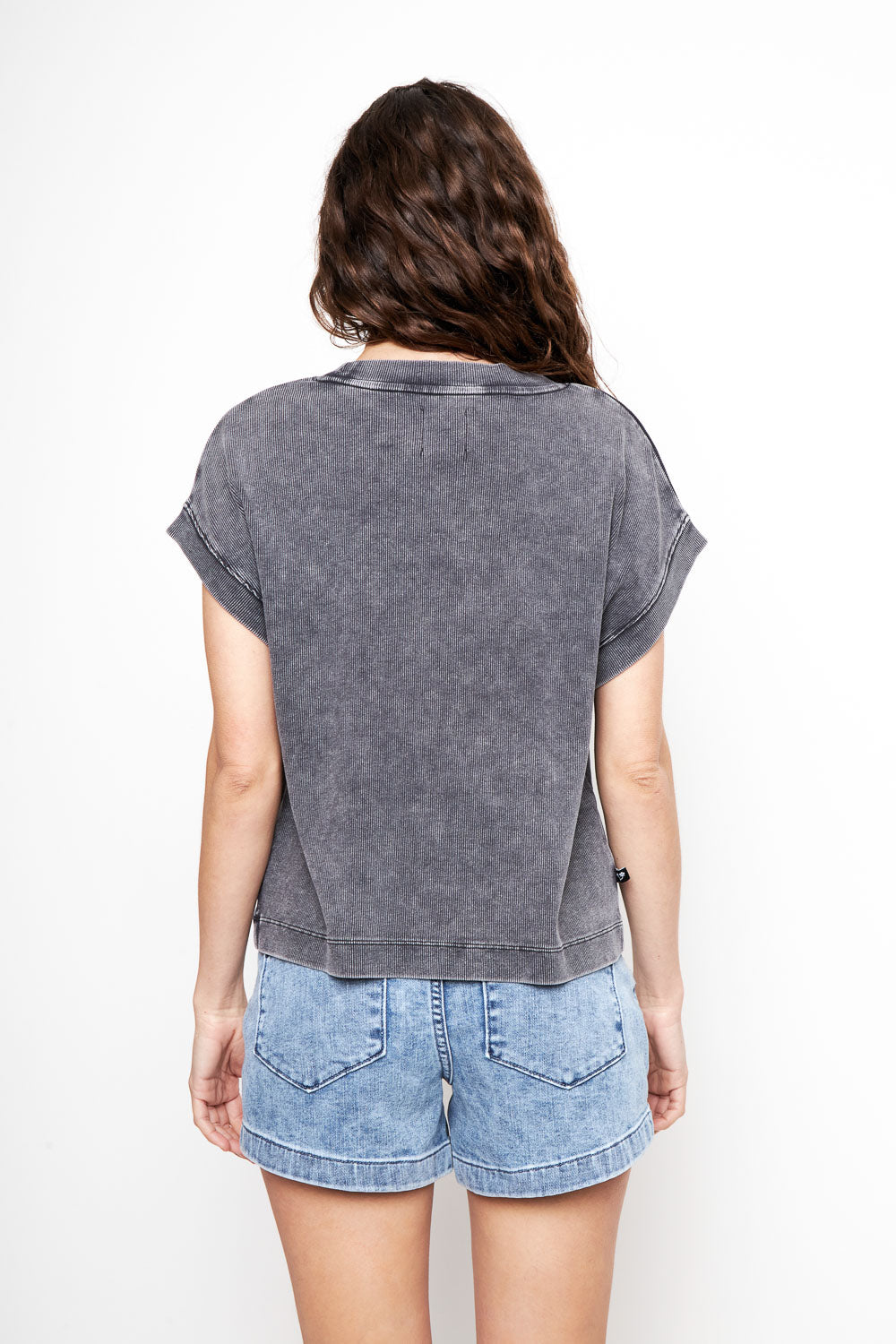 Polera Elis Orgánica Negra Mujer