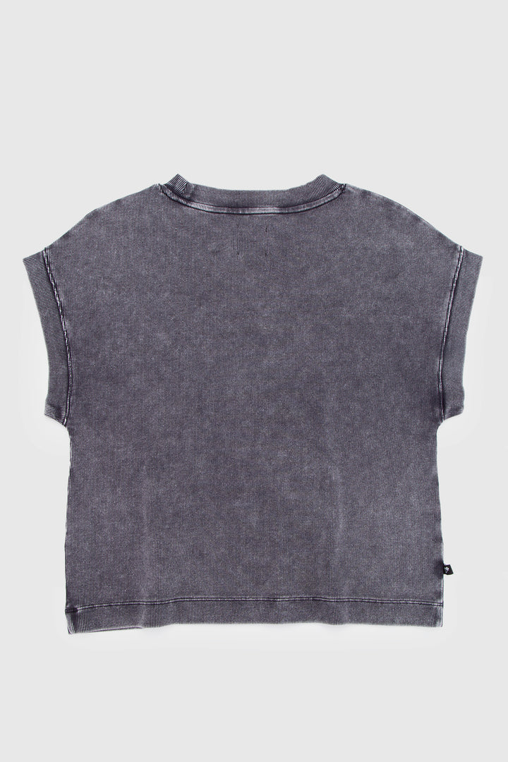 Polera Elis Orgánica Negra Mujer