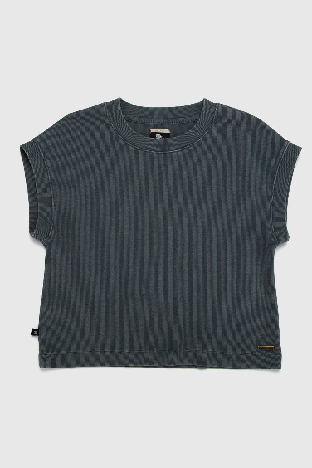 Polera Elis Orgánica Petróleo Mujer