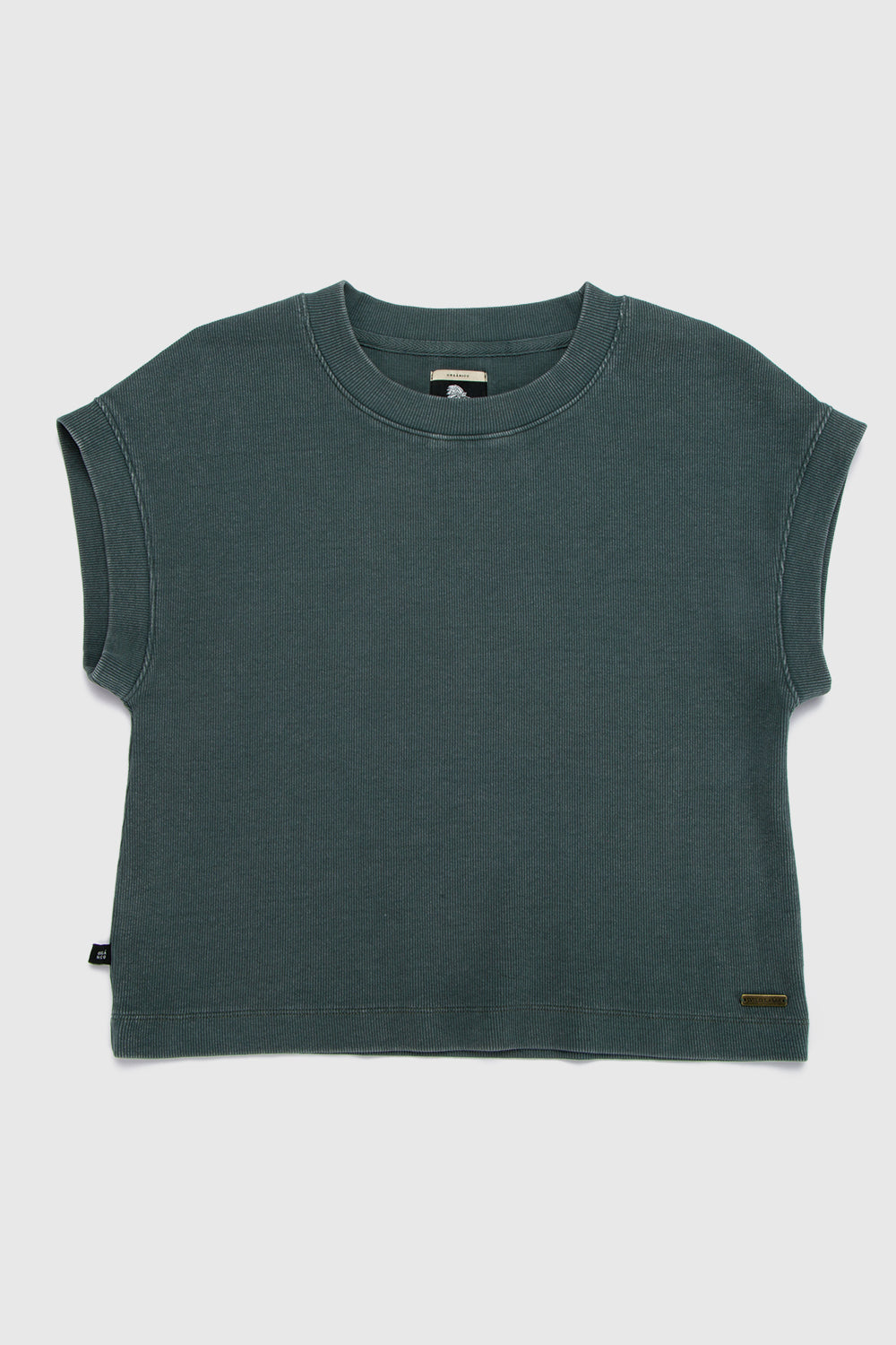 Polera Elis Orgánica Petróleo Mujer