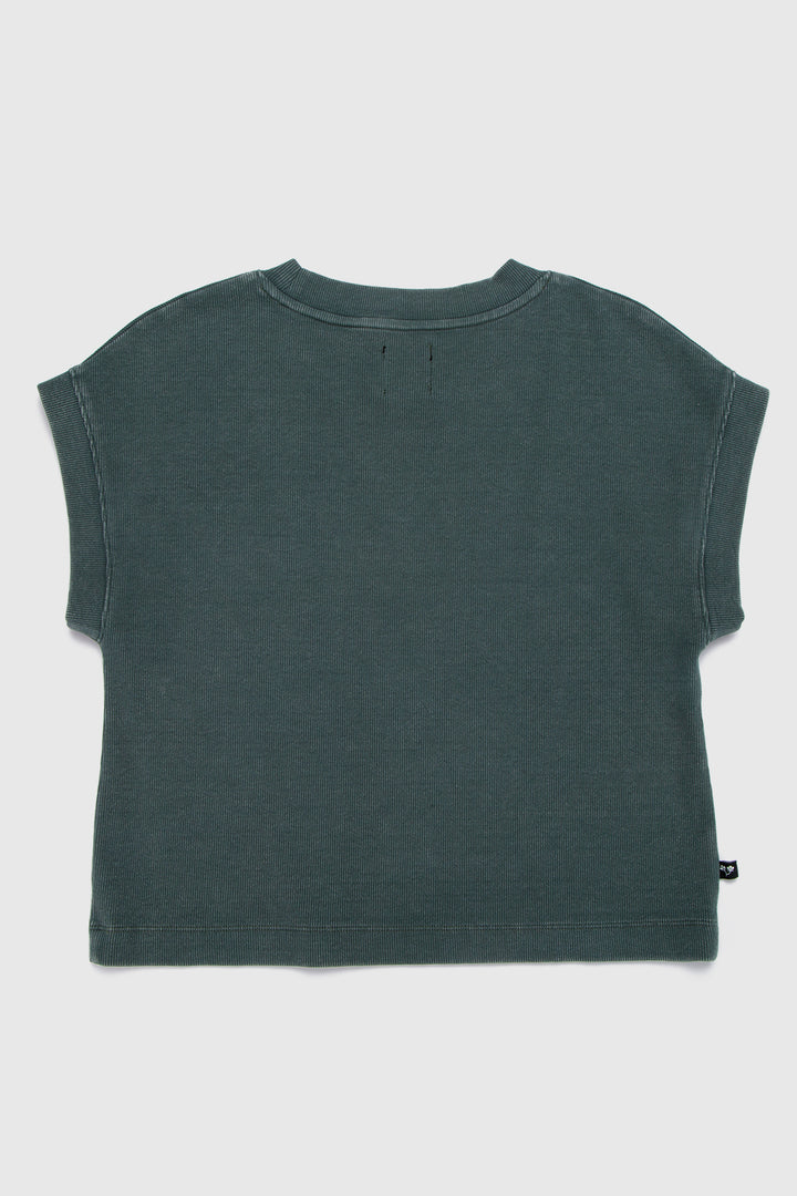 Polera Elis Orgánica Petróleo Mujer