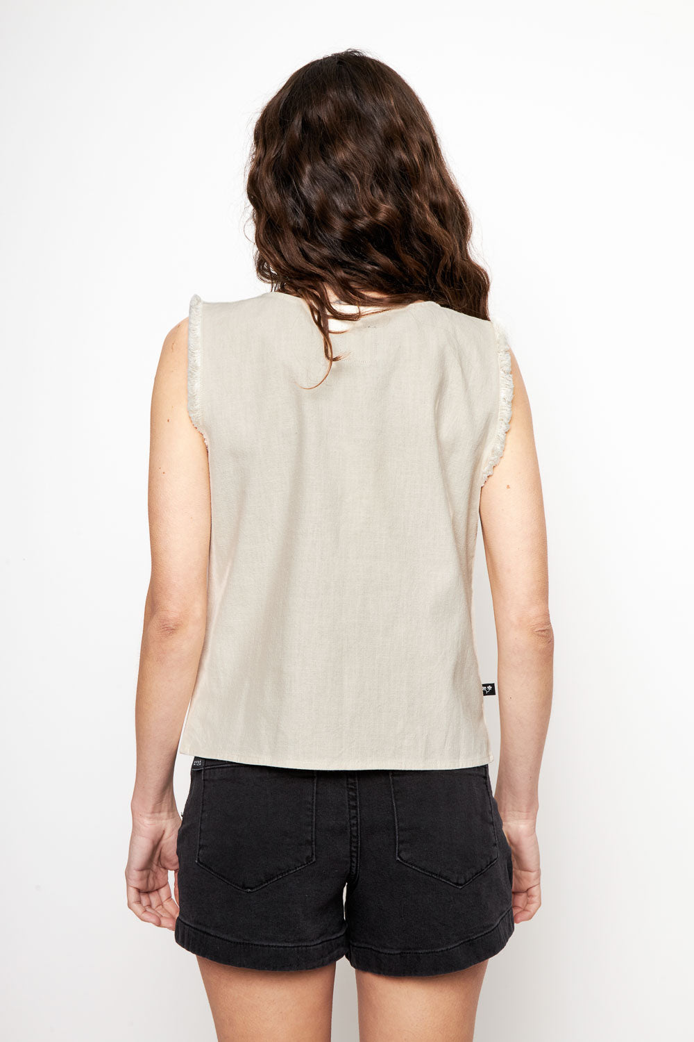 Polera Elo Orgánica Beige Mujer