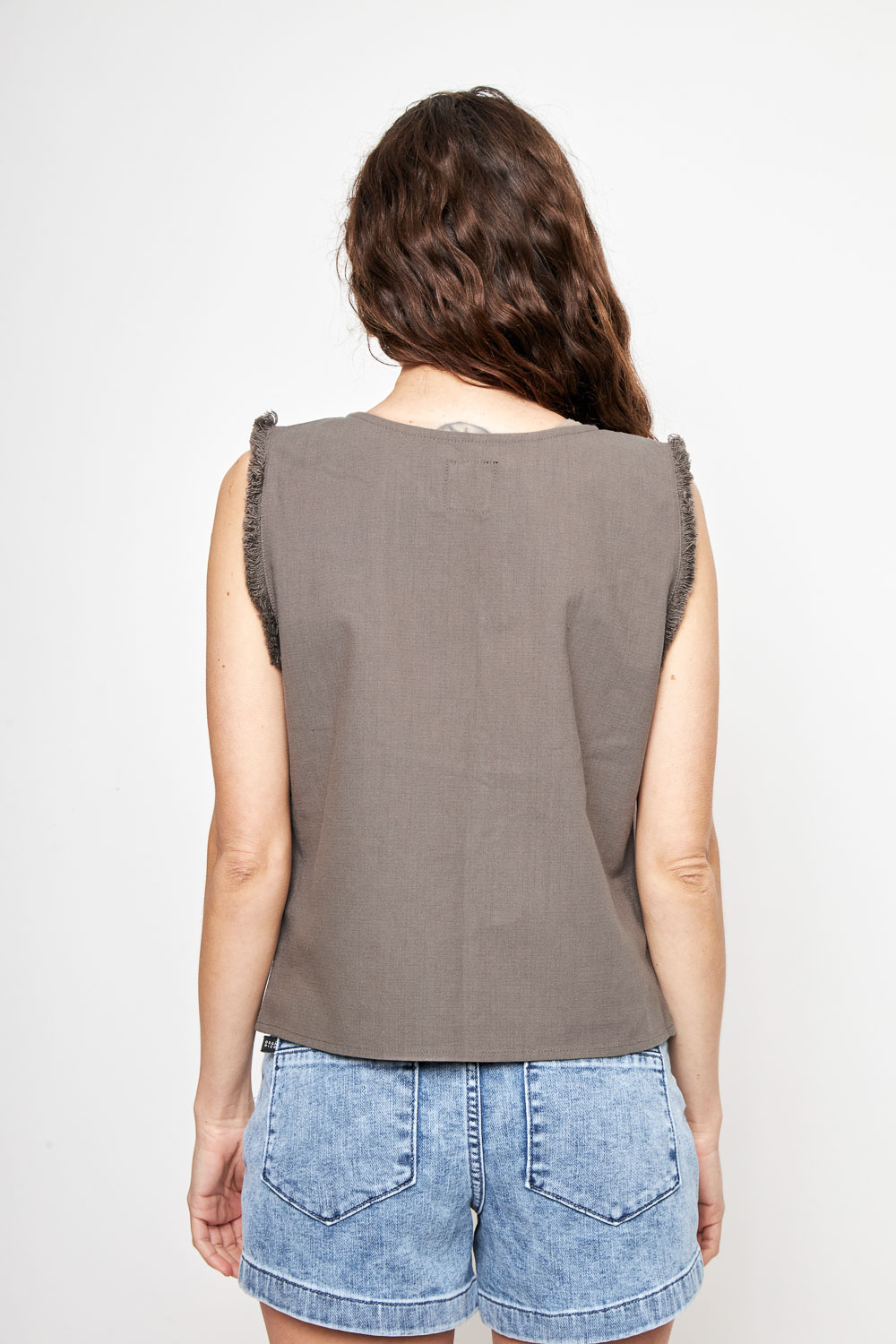 Polera Elo Orgánica Café Mujer