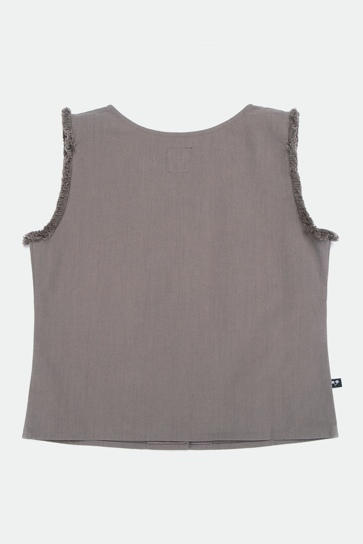 Polera Elo Orgánica Café Mujer