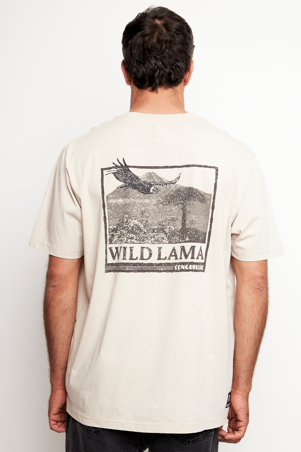 Polera Forest Orgánica Beige Hombre