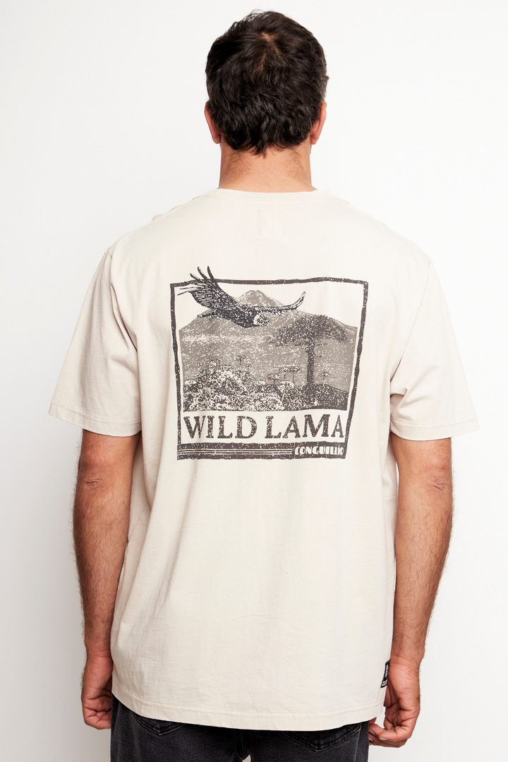 Polera Forest Orgánica Beige Hombre