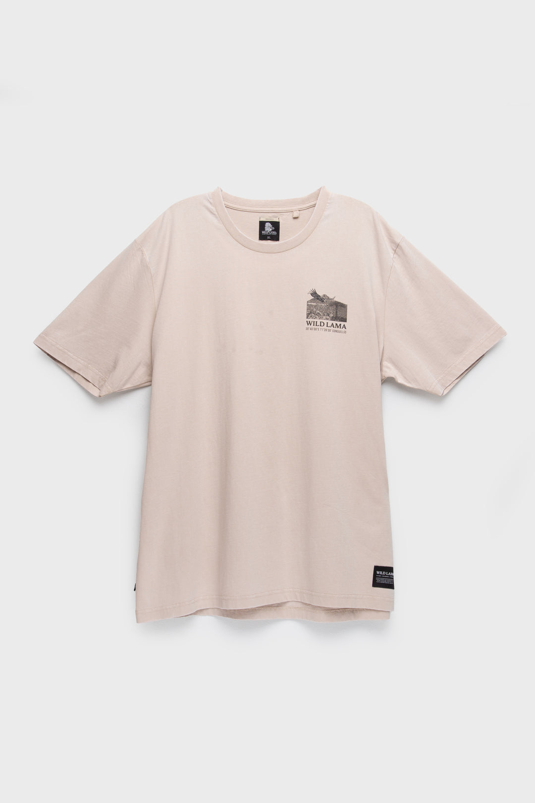 Polera Forest Orgánica Beige Hombre