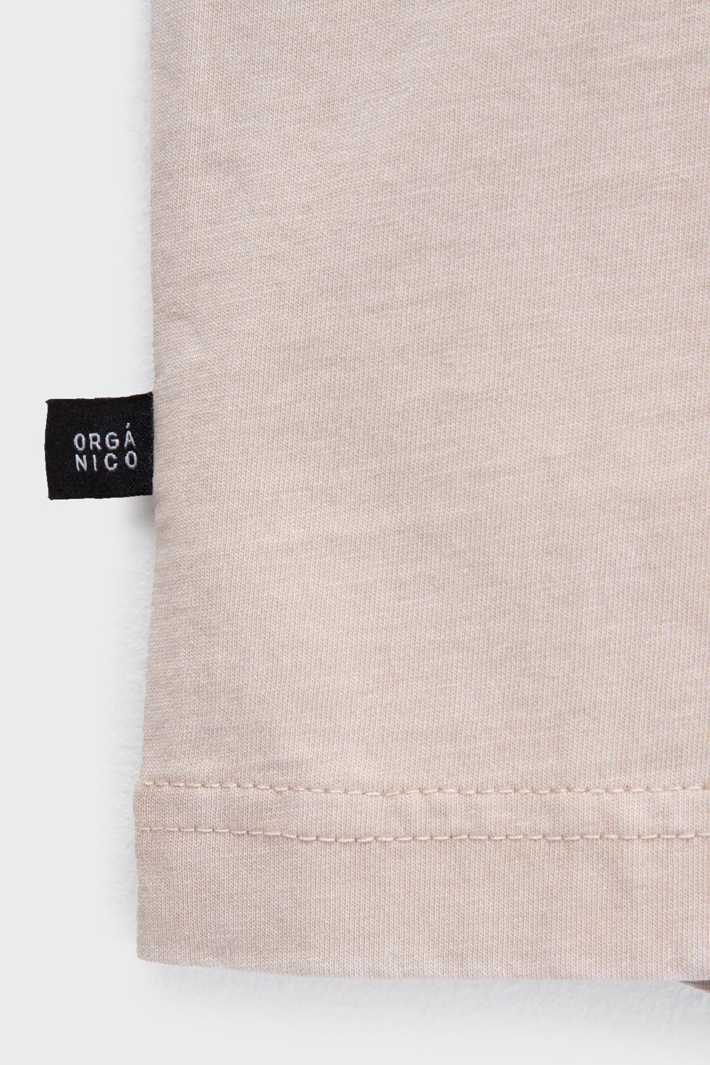 Polera Forest Orgánica Beige Hombre