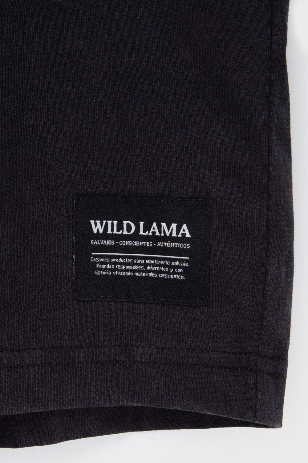 Polera Forest Orgánica Negra Hombre