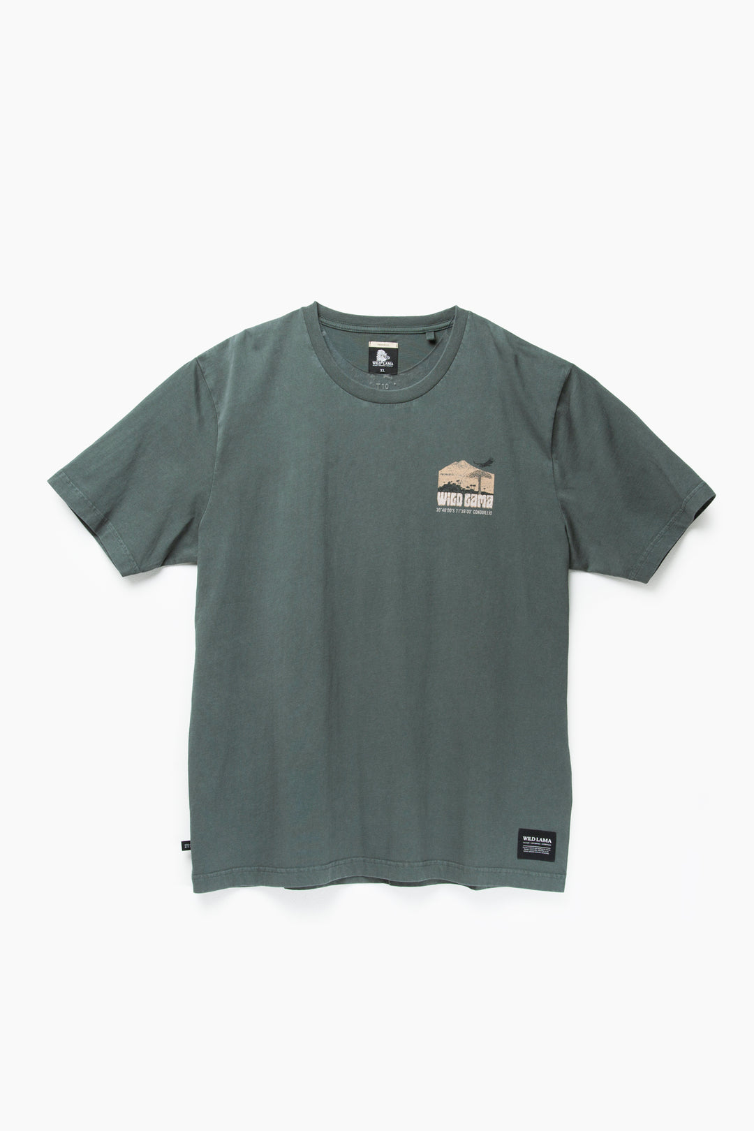 Polera Forest Orgánica Petróleo Hombre