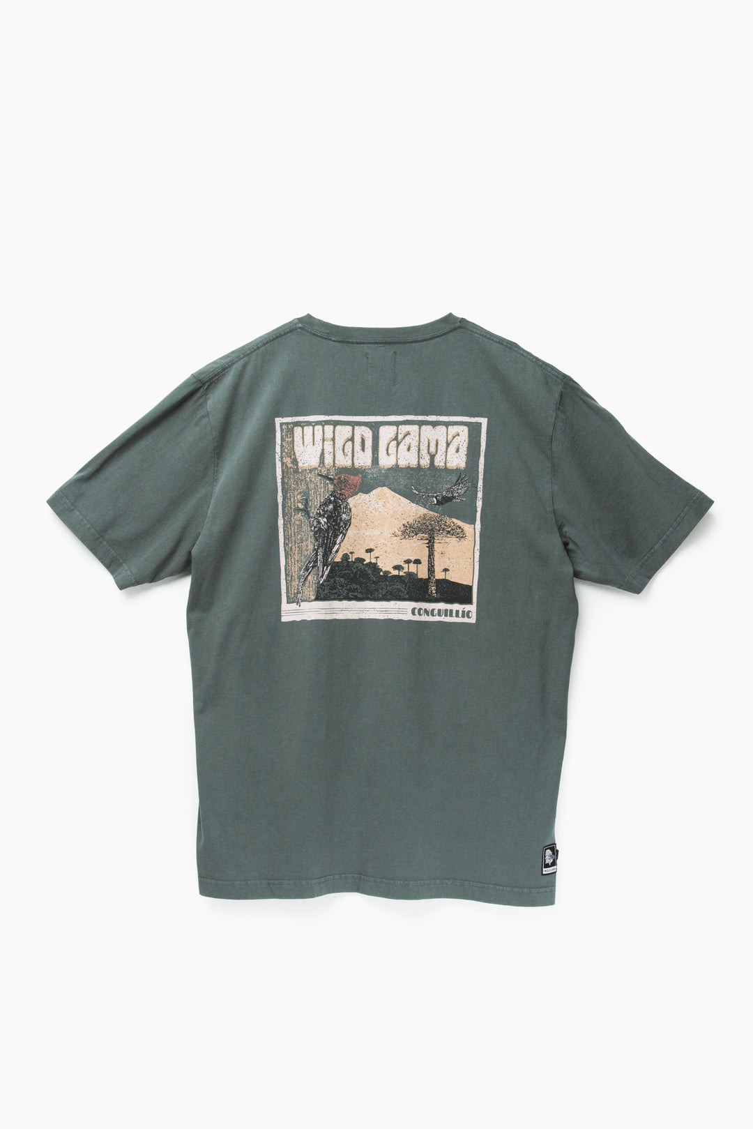 Polera Forest Orgánica Petróleo Hombre