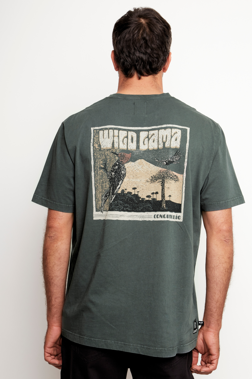 Polera Forest Orgánica Petróleo Hombre