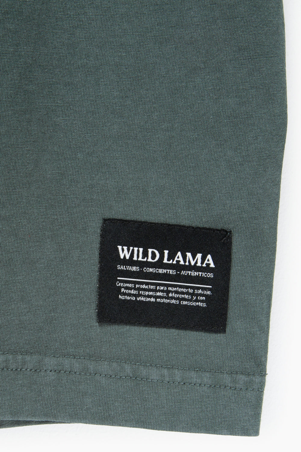 Polera Forest Orgánica Petróleo Hombre