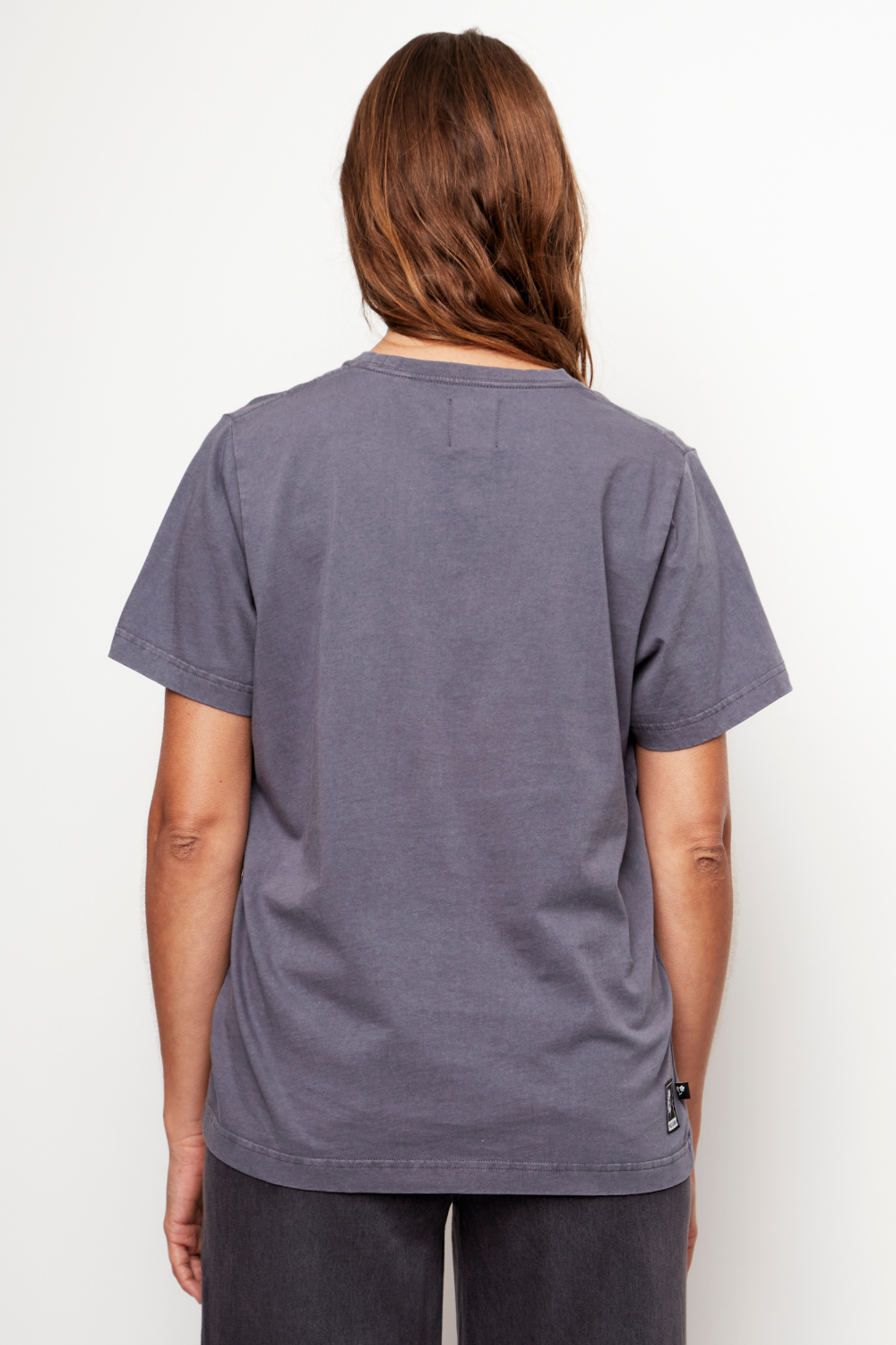 Polera Genovesa Orgánica Azul Parque Mujer