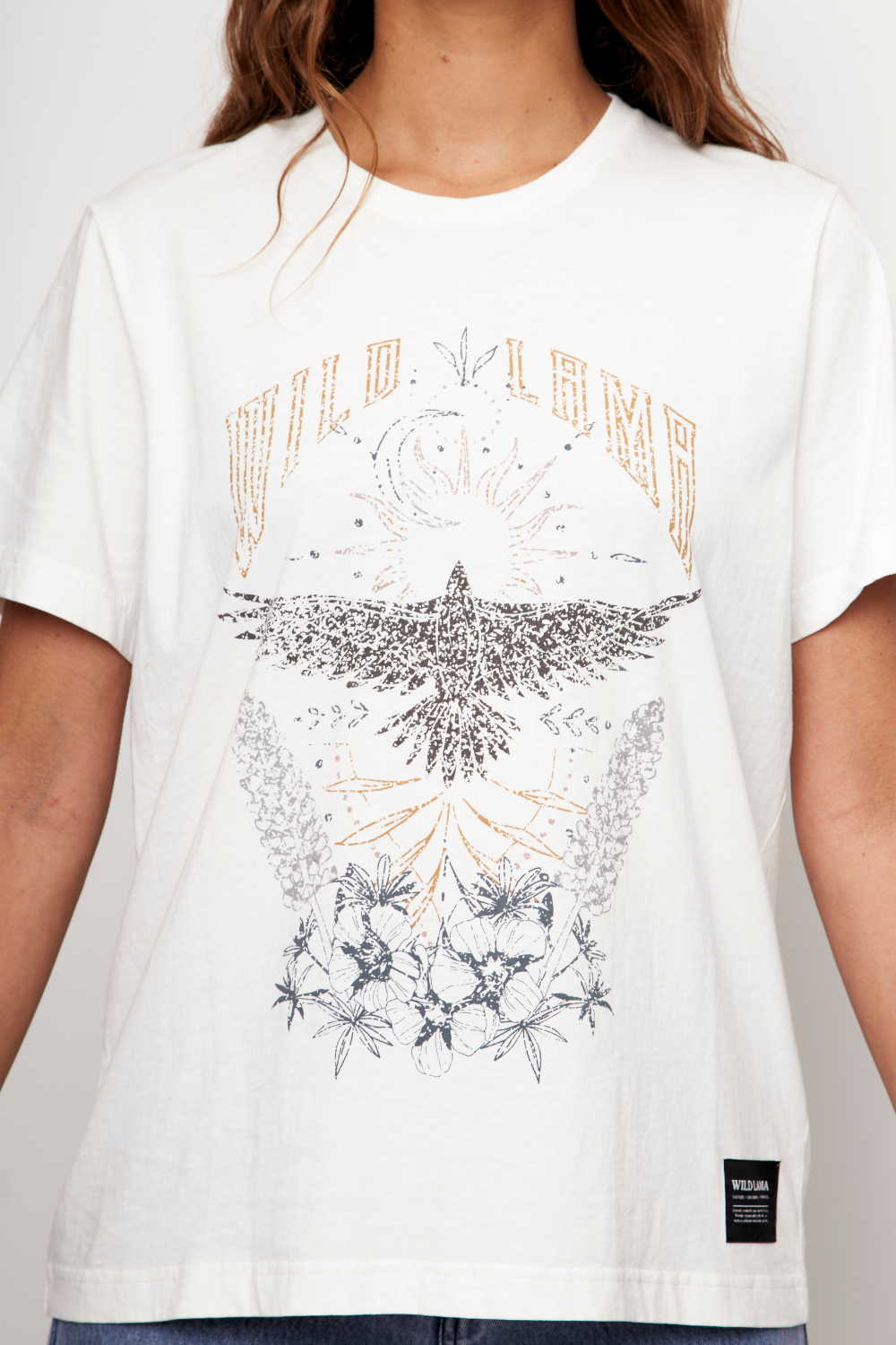 Polera Genovesa Orgánica Blanca Mujer