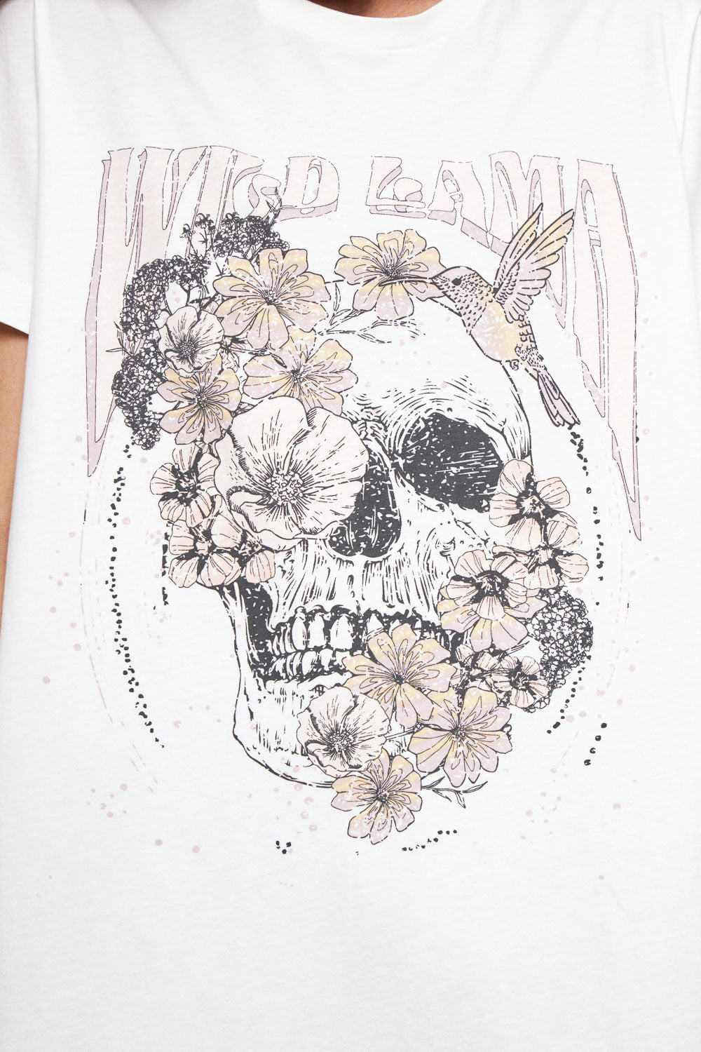 Polera Genovesa Orgánica Blanca Mujer