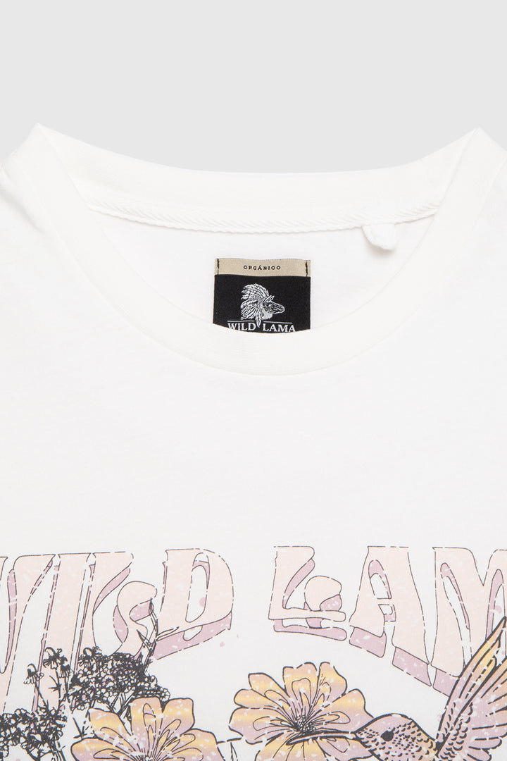 Polera Genovesa Orgánica Blanca Mujer