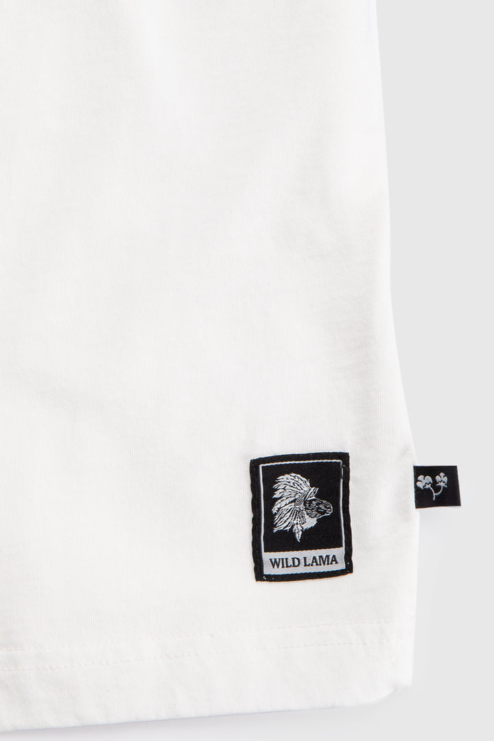 Polera Genovesa Orgánica Blanca Mujer