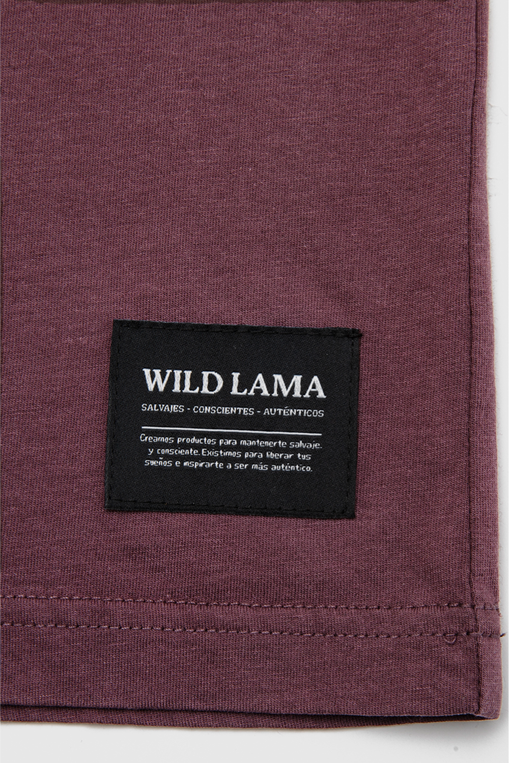 Polera Genovesa Orgánica Burdeo Mujer