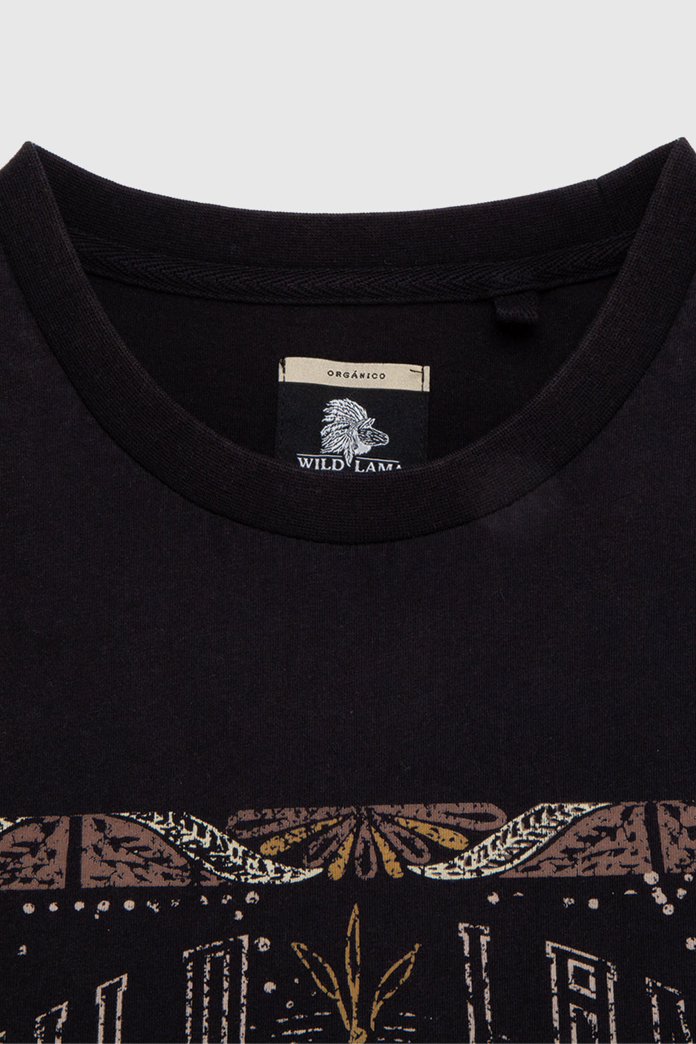 Polera Genovesa Orgánica Negra Mujer