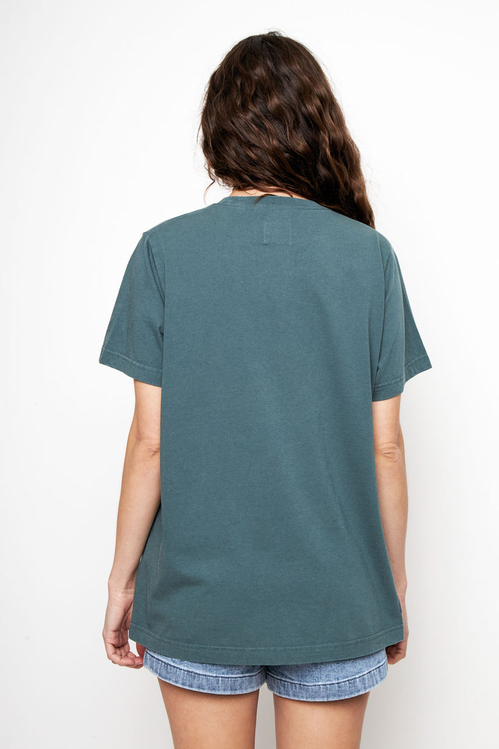 Polera Genovesa Orgánica Petróleo Mujer