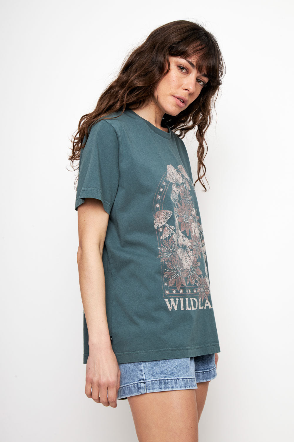 Polera Genovesa Orgánica Petróleo Mujer