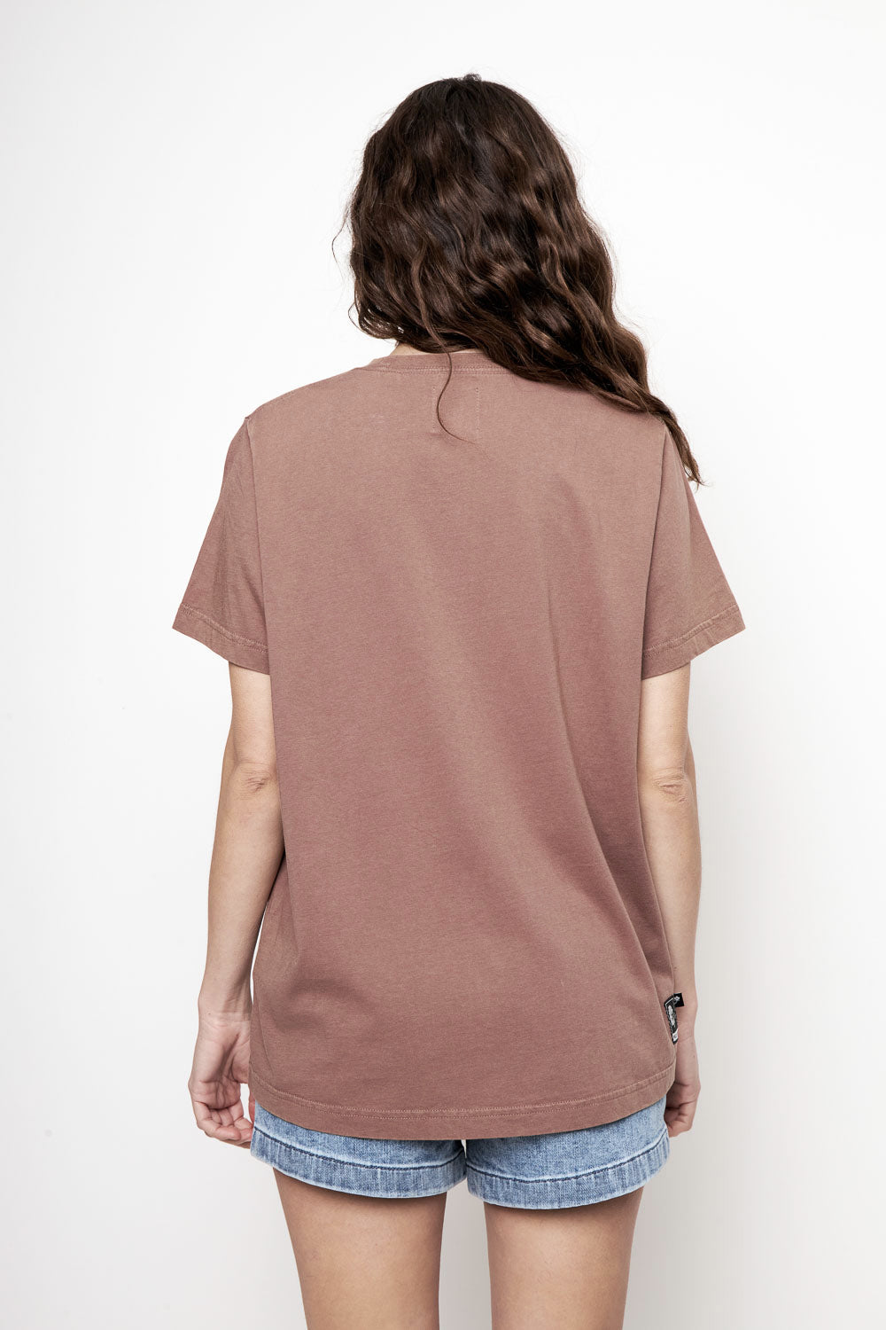 Polera Genovesa Orgánica Rosada Mujer