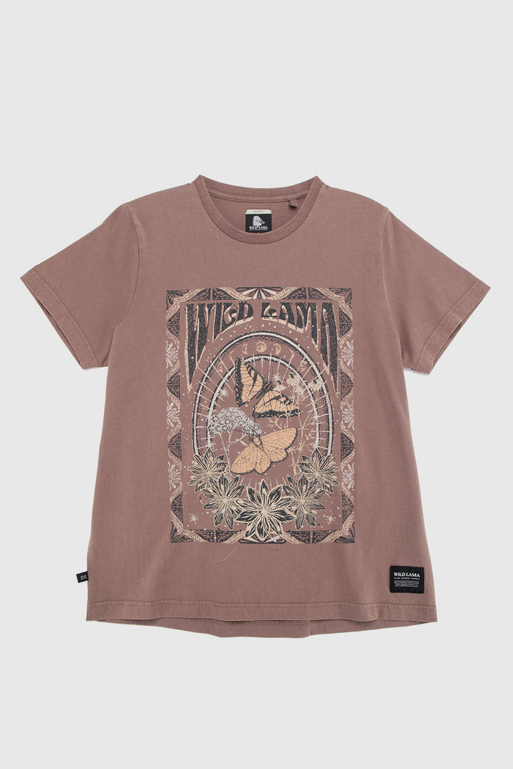 Polera Genovesa Orgánica Rosada Mujer