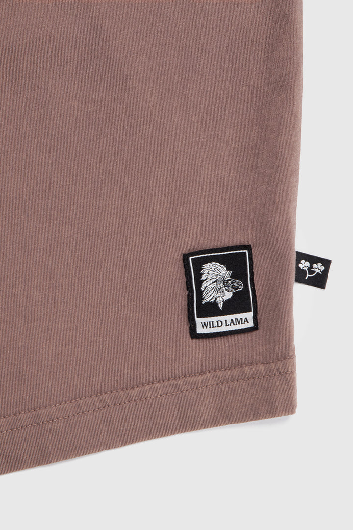 Polera Genovesa Orgánica Rosada Mujer