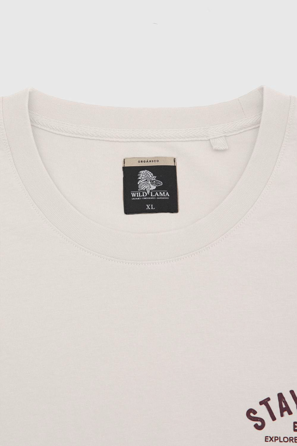 Polera Karu Orgánica Beige Hombre