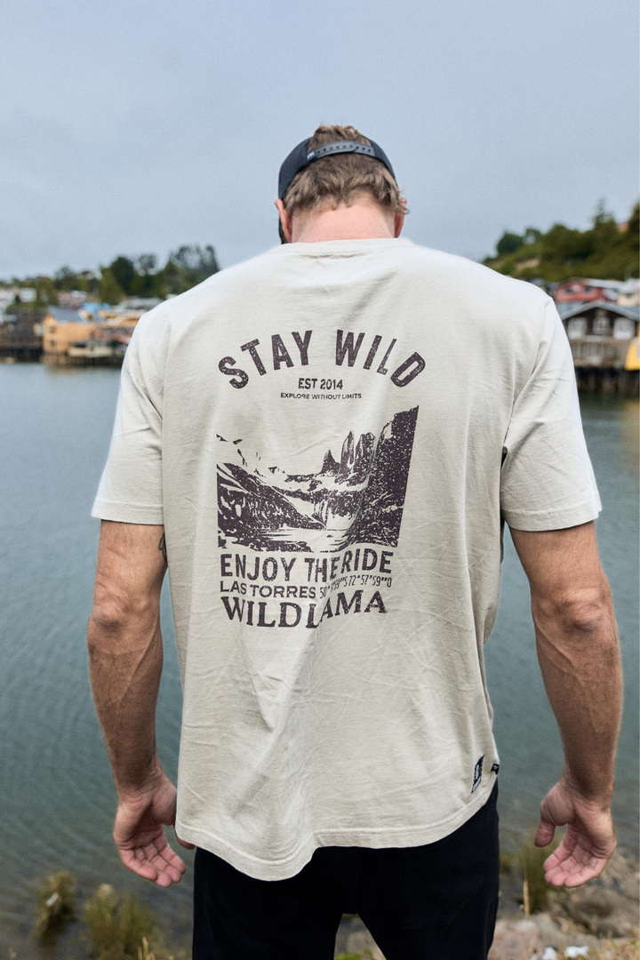 Polera Karu Orgánica Beige Hombre