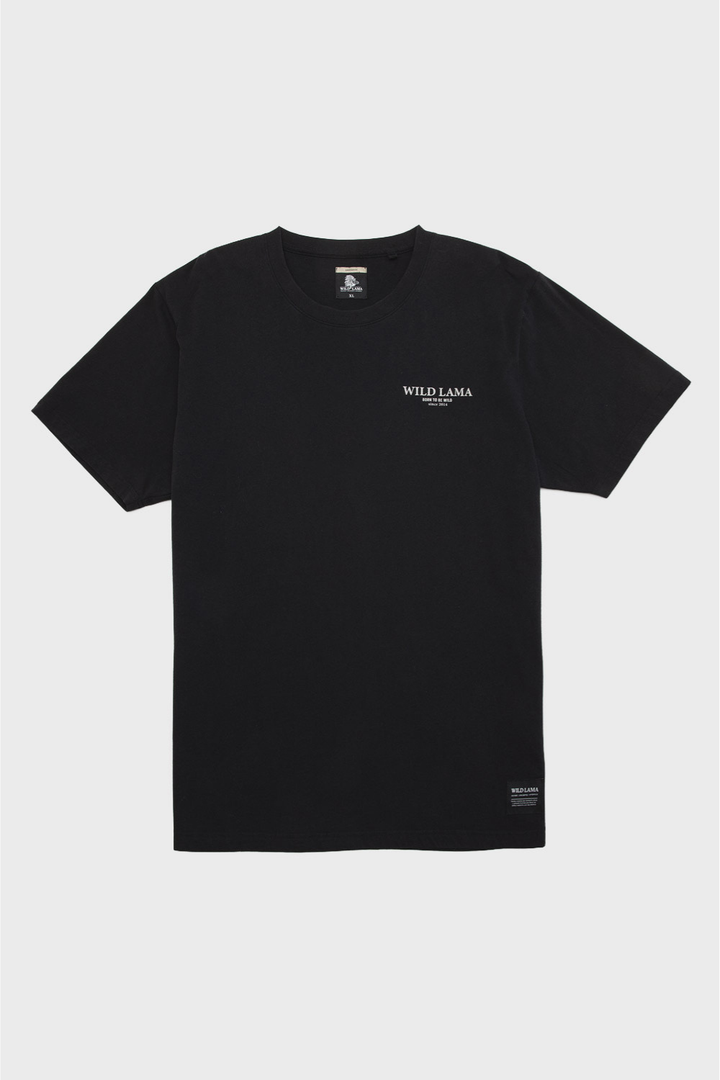 Polera Karu Orgánica Negra Hombre