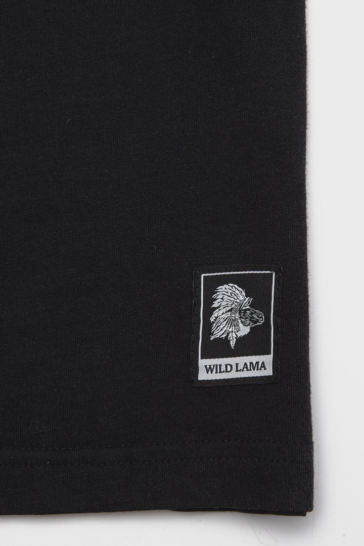 Polera Karu Orgánica Negra Hombre