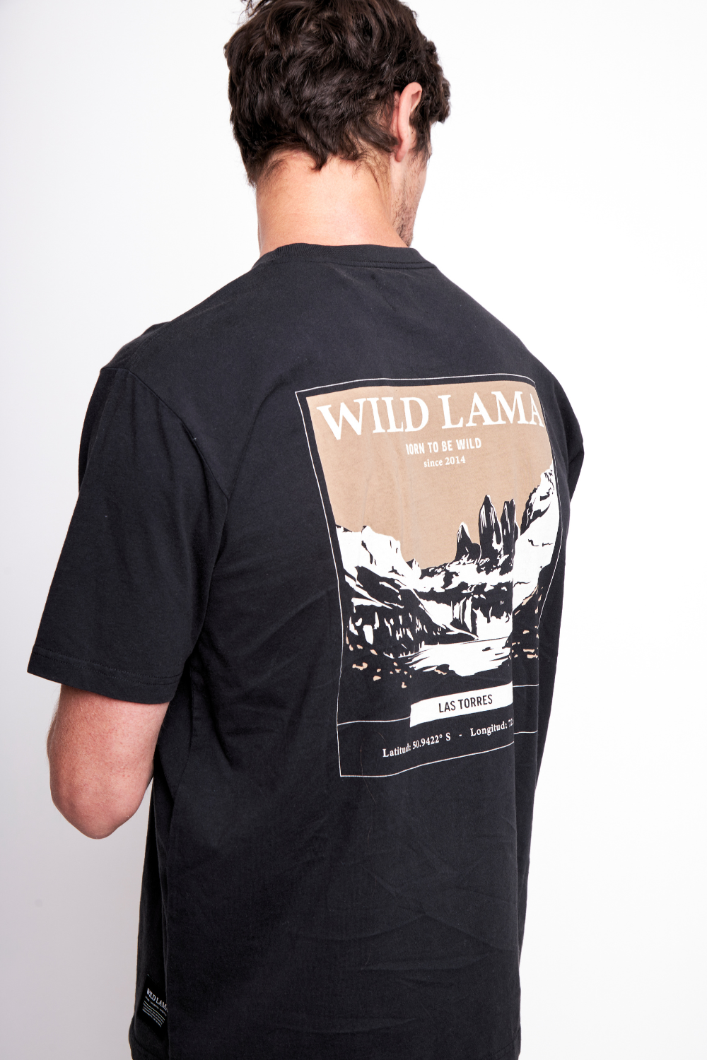 Polera Karu Orgánica Negra Hombre