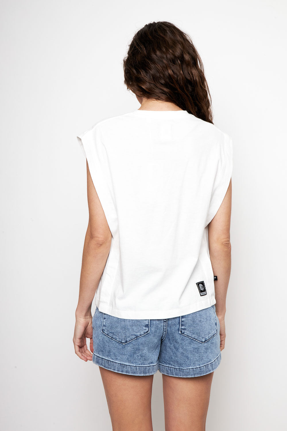 Polera Lilia Orgánica Blanca Mujer