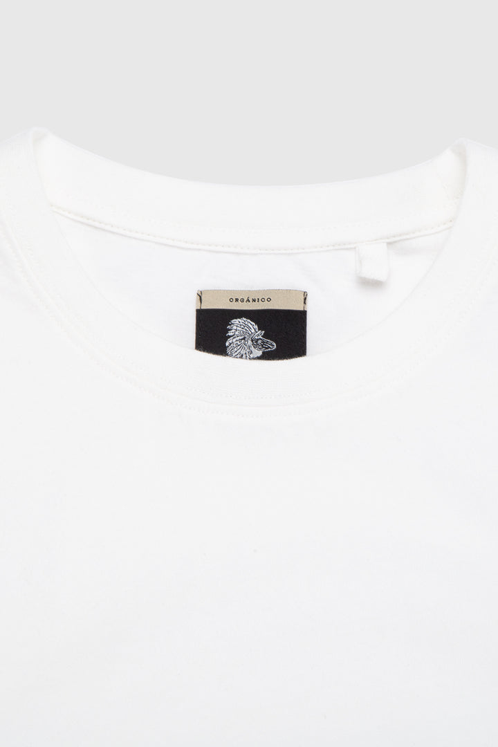 Polera Lilia Orgánica Blanca Mujer