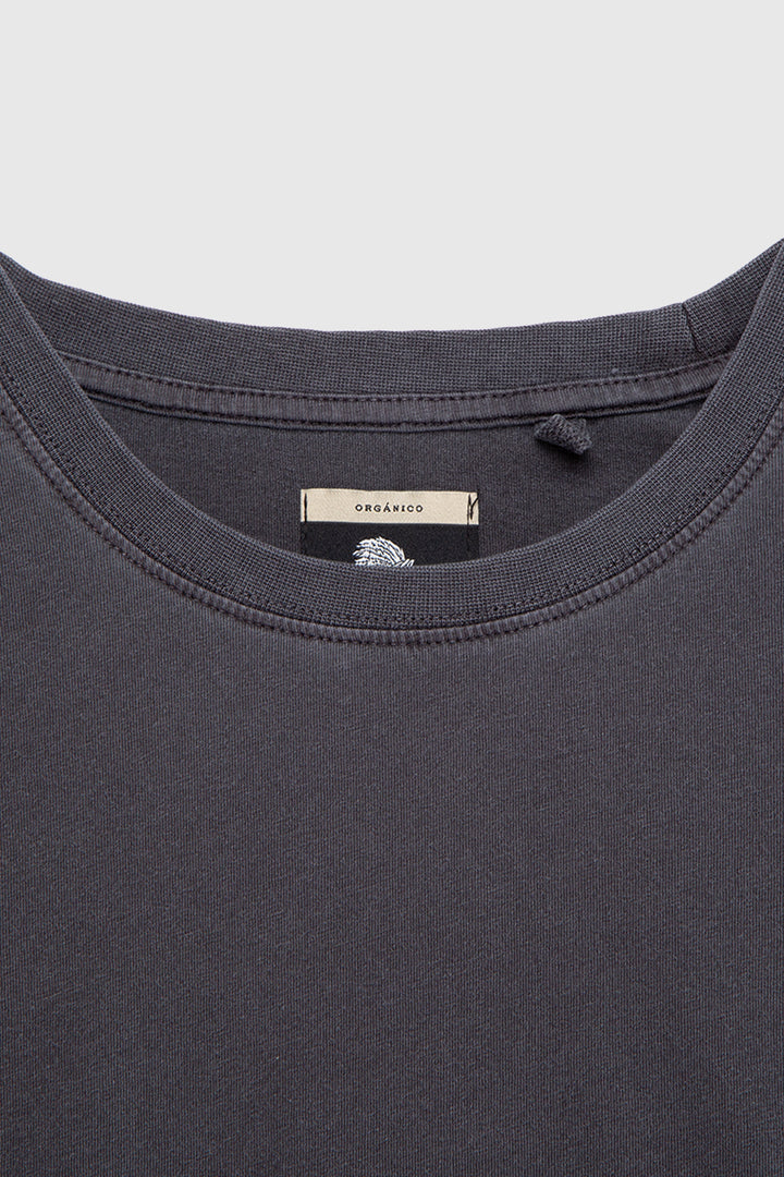 Polera Lilia Orgánica Gris Mujer