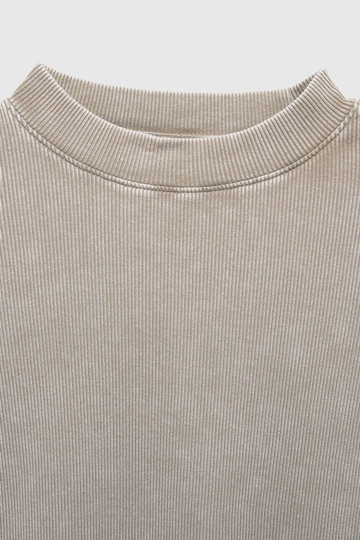 Polera Malmo Orgánica Beige Mujer