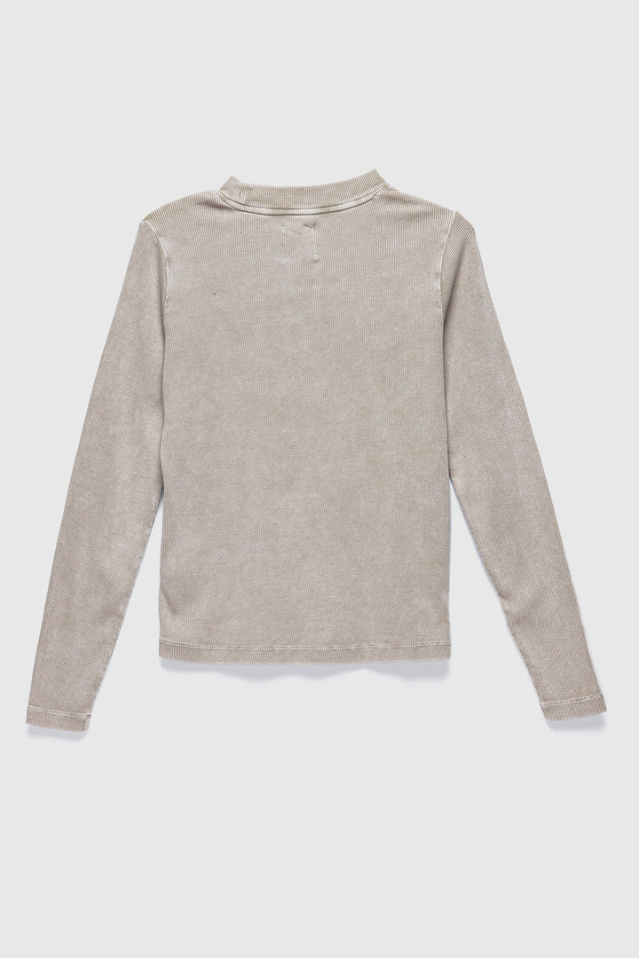 Polera Malmo Orgánica Beige Mujer