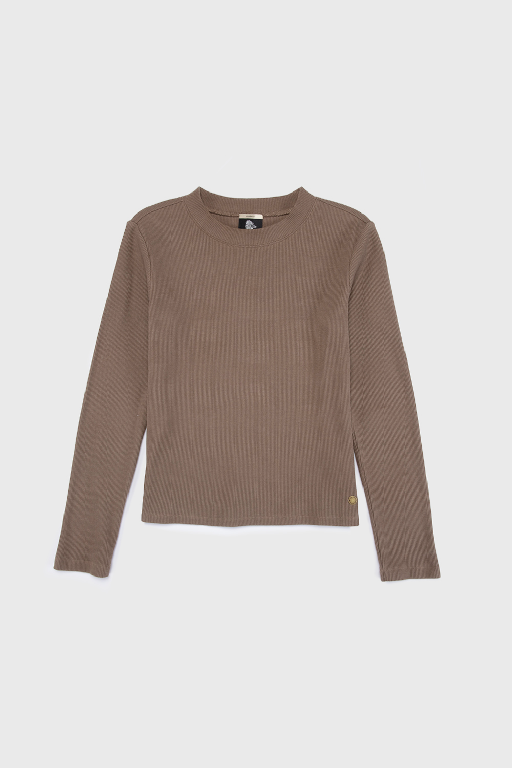 Polera Mambo Orgánica Café Mujer