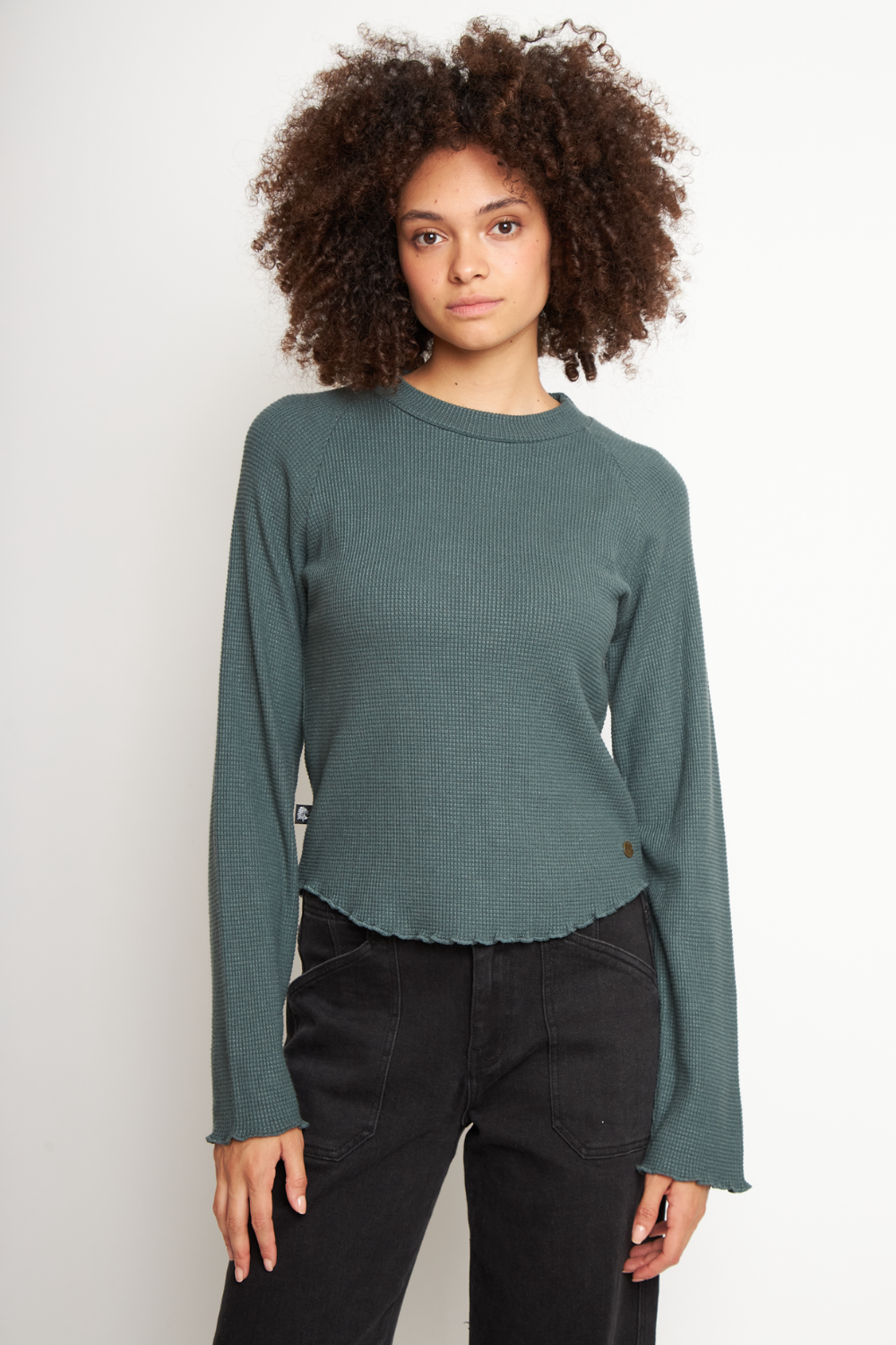 Polera Mora Petróleo Mujer