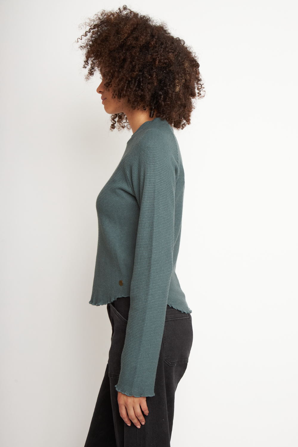 Polera Mora Petróleo Mujer